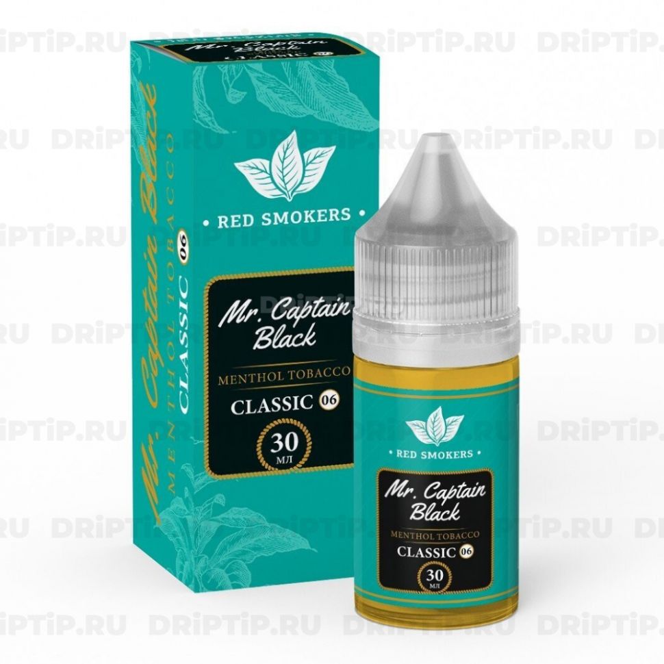 Жидкость Mr. Captain Black Classic - Menthol Tobacco