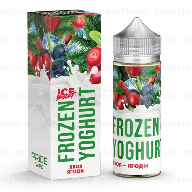 Жидкость Frozen Yoghurt Ice Boost - Хвоя Ягоды Жидкость Frozen Yoghurt Ice Boost - Хвоя Ягоды