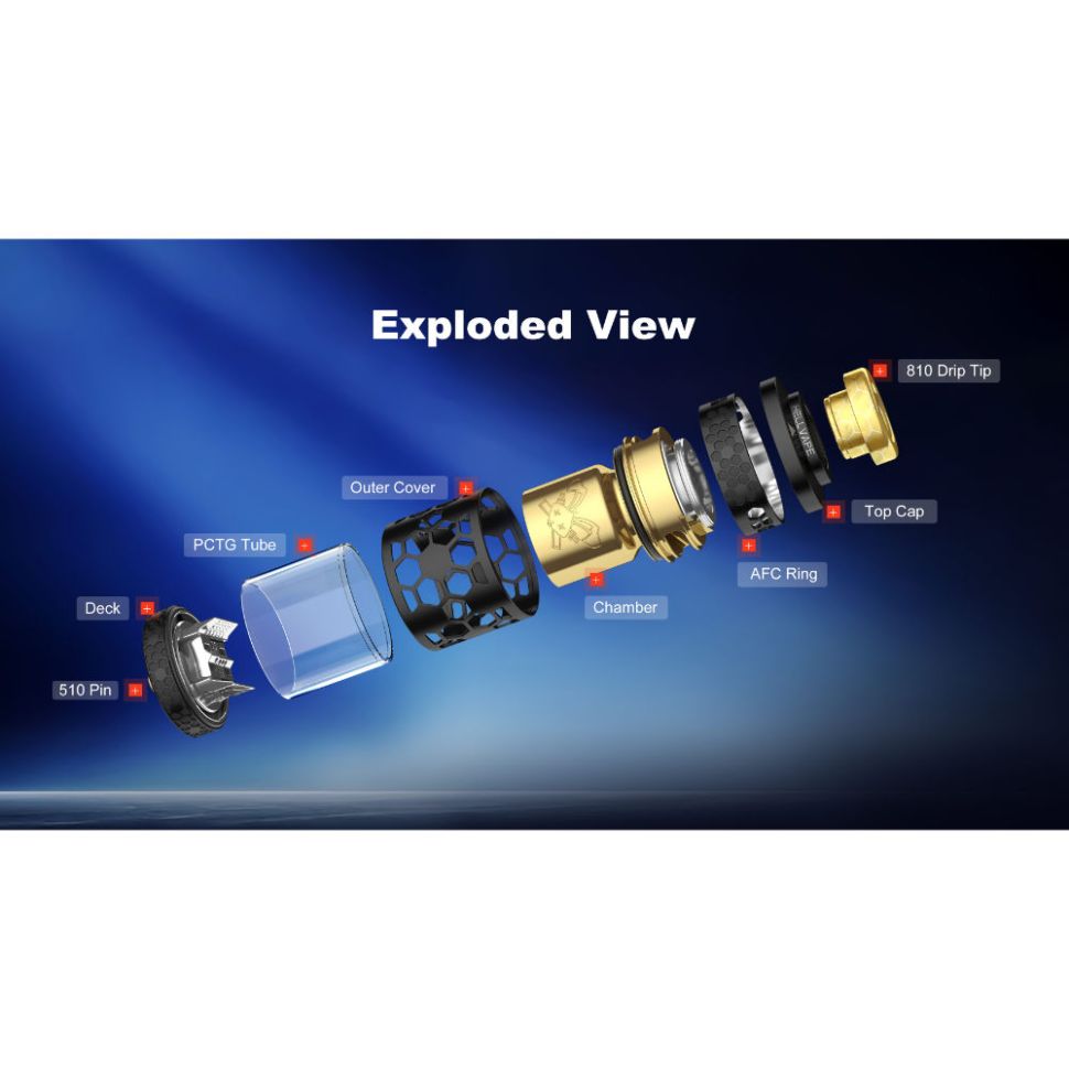 Hellvape Dead Rabbit 4 RTA Pro - обслуживаемый бак