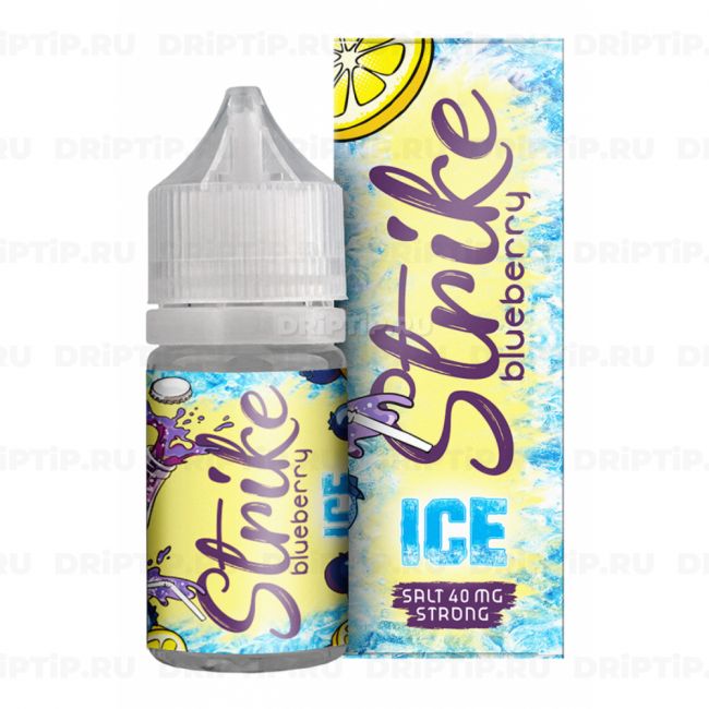 Жидкость Strike Salt - Ice Blueberry 