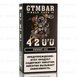 Gtm Bar Halo 4200 - Energy Ice