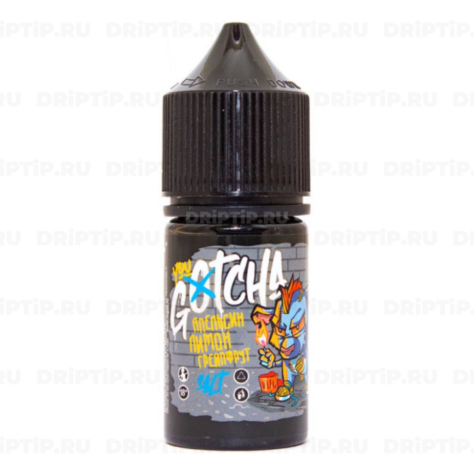 Жидкость Gotcha Salt - Апельсин Лимон Грейпфрут
