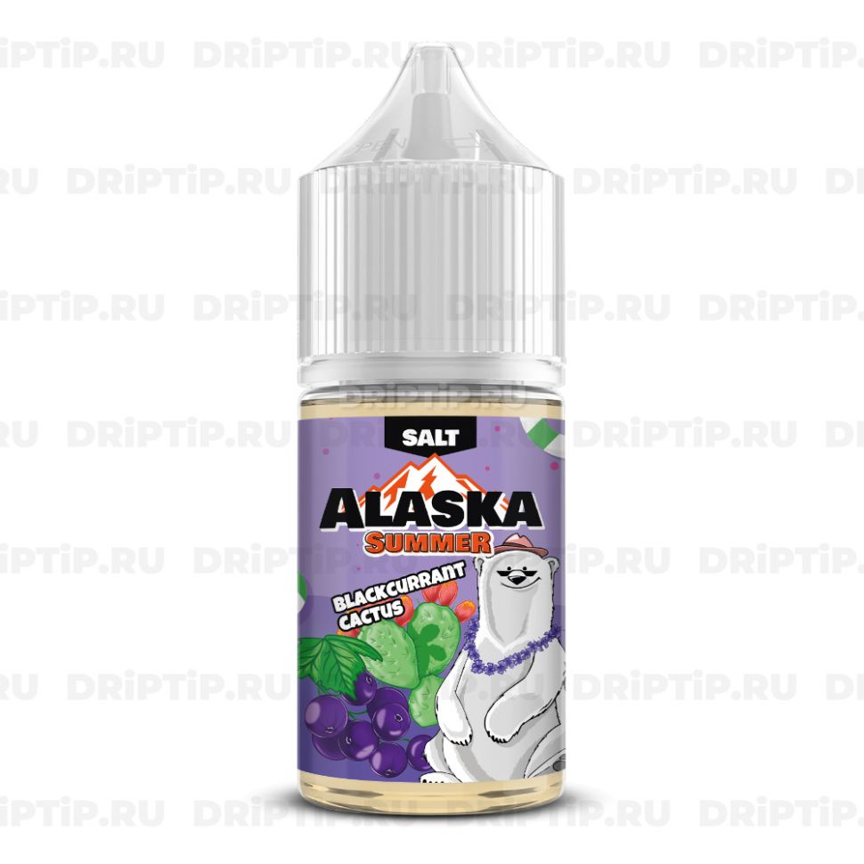 Жидкость Alaska Summer Salt - Blackcurrant Cactus