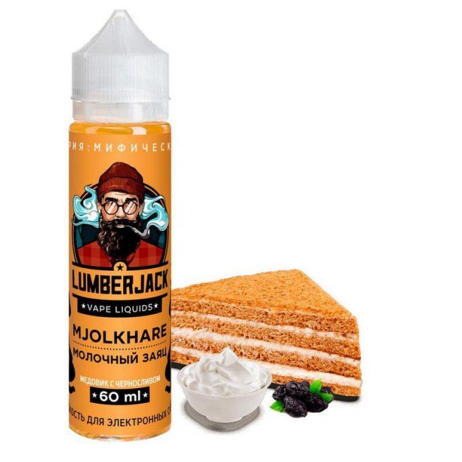 LUMBERJACK "Mjölkhare | Молочный заяц" 3mg, 60ml