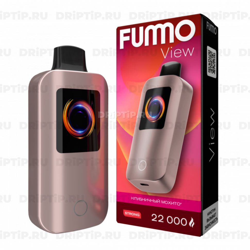 Fummo View 22000 - Клубничный Мохито