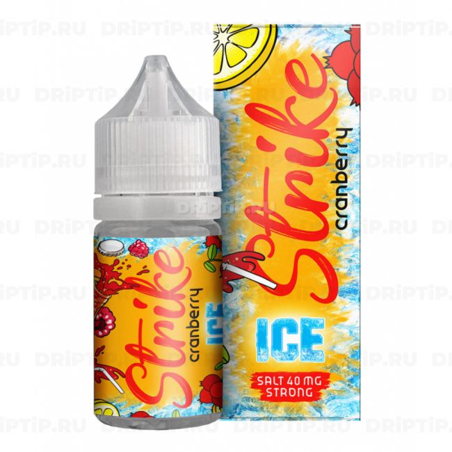 Жидкость Strike Salt - Ice Cranberry 