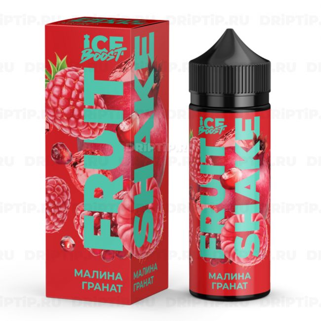 Жидкость Fruit Shake Ice Boost - Малина-Гранат Жидкость Fruit Shake Ice Boost - Малина-Гранат