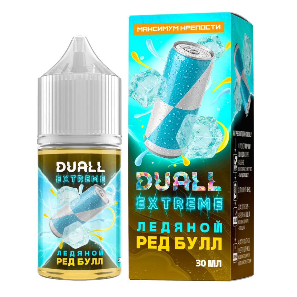 Жидкость Duall Extreme Salt - Ледяной Ред Булл