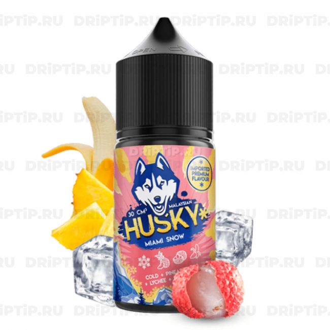 Жидкость Husky Import Malaysian Series Salt - Miami Snow 