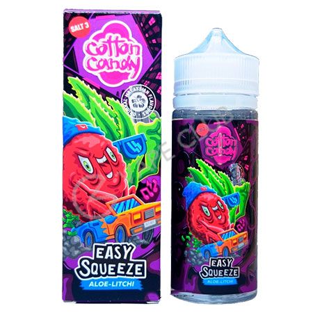 EASY SQUEEZE Aloe-Litchi 3mg 120ml