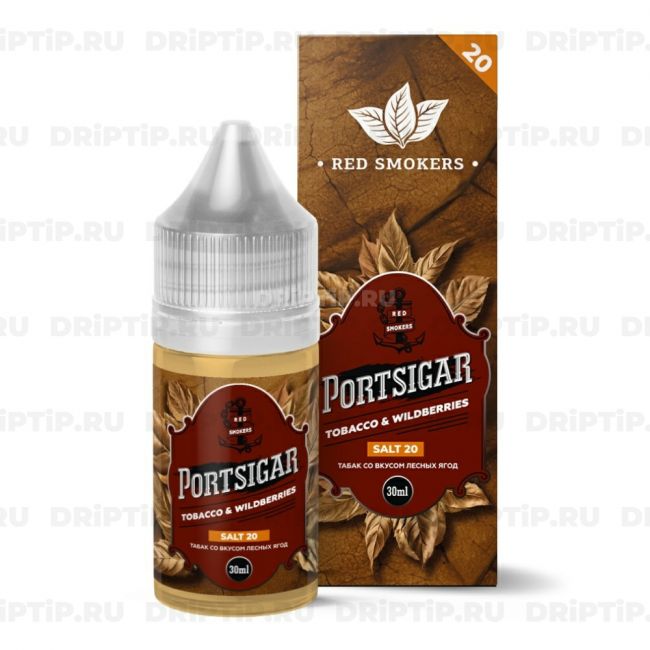 Жидкость Portsigar Salt - Tobacco and Wild Berries 