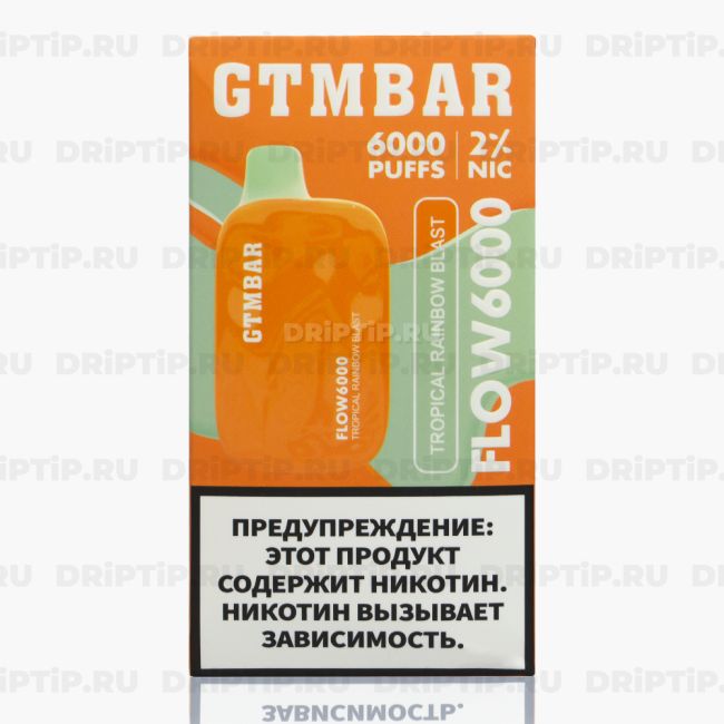 GTM BAR Flow 6000 - Tropical Rainbow Blast