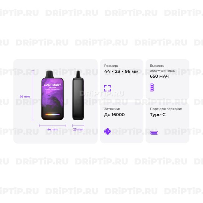 Lost Mary BM16000 - Горная мята