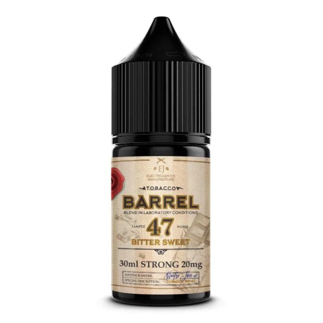 Жидкость ElectroJam Tobacco Barrel Salt - Bitter Sweet 47 
