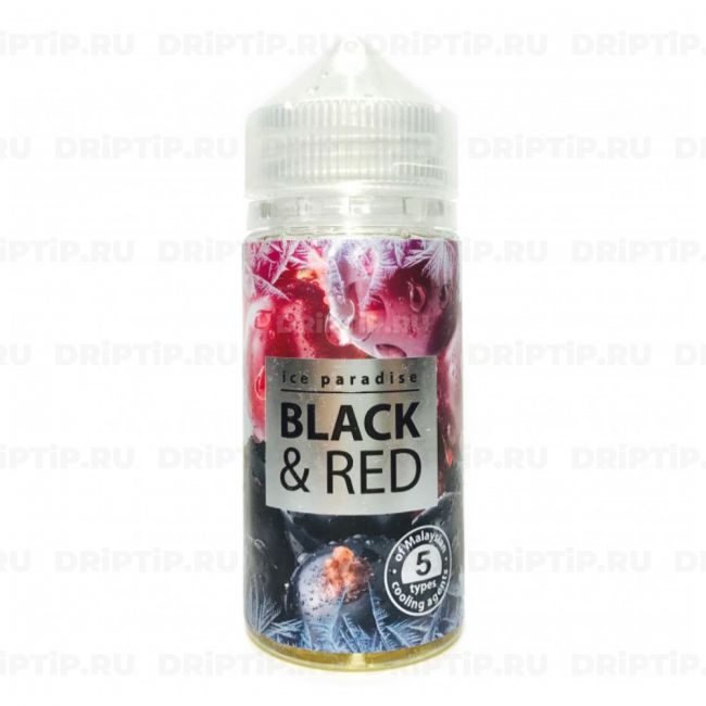 Жидкость Ice Paradise - Black & Red 3mg 100ml 