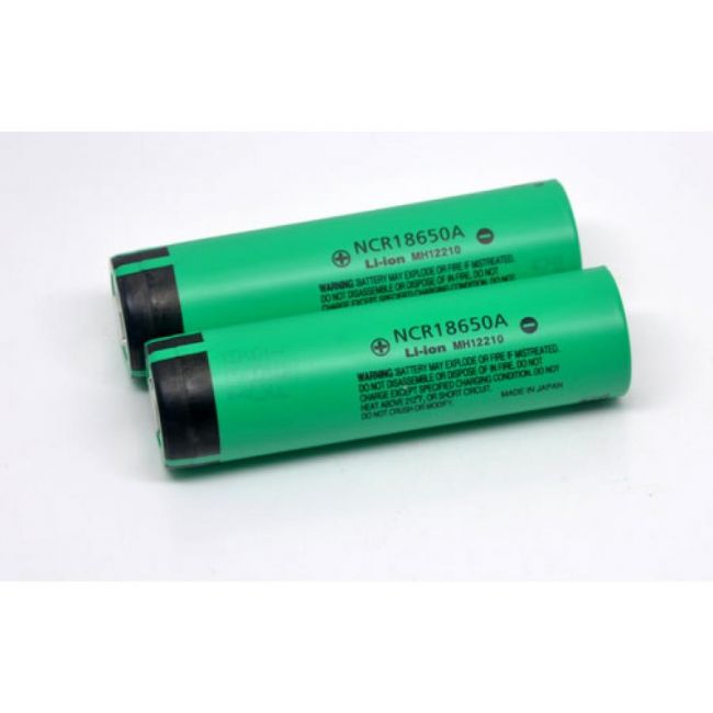 Аккумулятор Panasonic NCR 18650A (3100mah), незащищенный