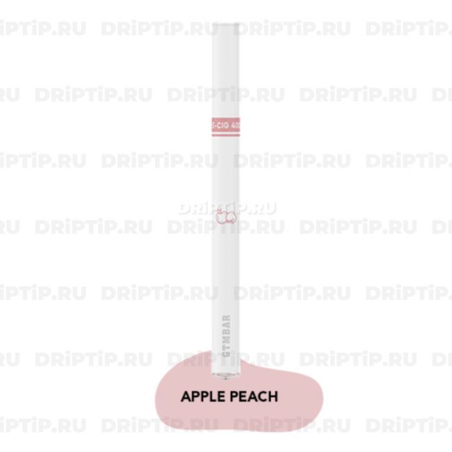 GTM BAR E-Cig 400 - Apple Peach