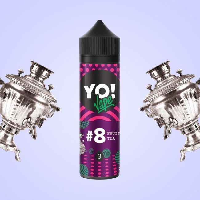 YO VAPE 100ml №8 Fruit Tea 3mg YO VAPE 100ml №8 Fruit Tea 3mg