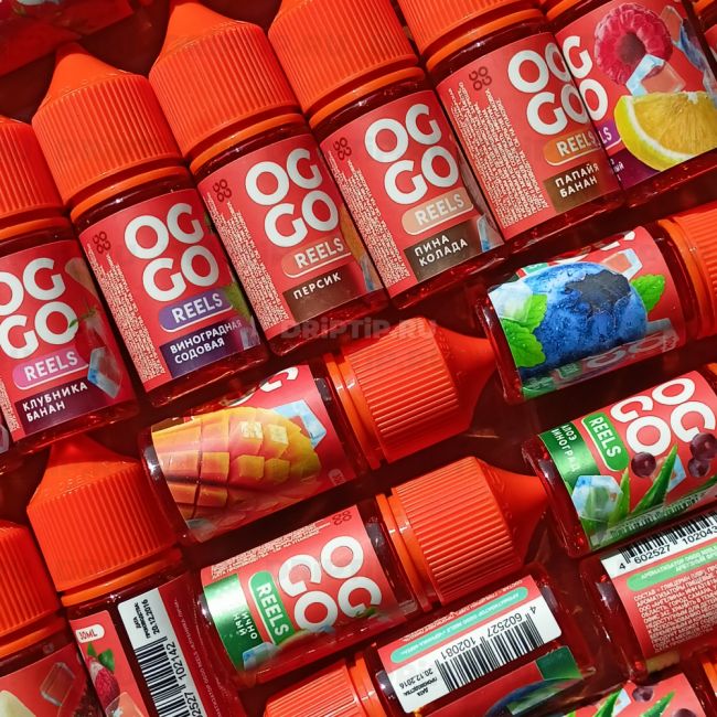 Жидкость Oggo Reels Salt - Киви Маракуйя Гуава 