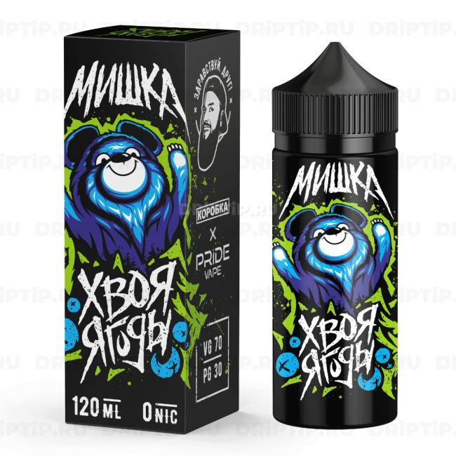 Жидкость Мишка - Хвоя ягоды Жидкость Мишка - Хвоя ягоды