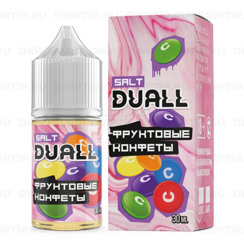 Жидкость Duall Salt - Фруктовые Конфеты