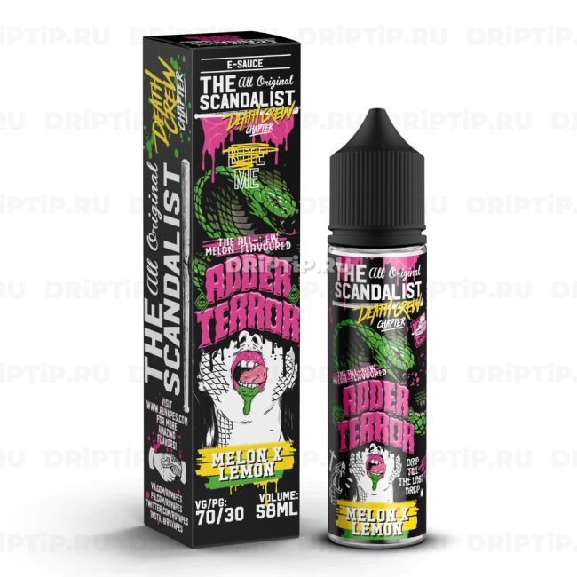 Жидкость The Scandalist - Adder Terror 