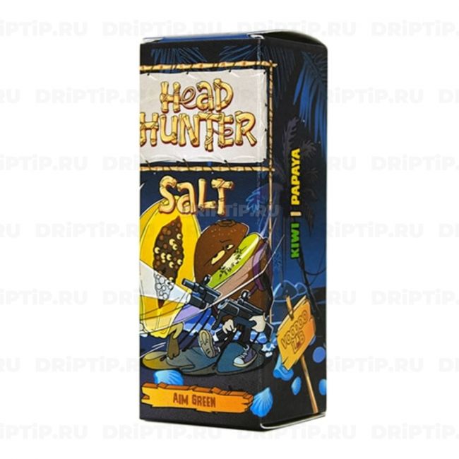Жидкость Head Hunter Salt - Aim Green 