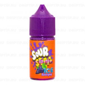 Sour Strapz Ice Sour Salt - Виноград