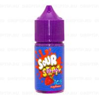 Sour Strapz Ice Sour Salt - Клубника