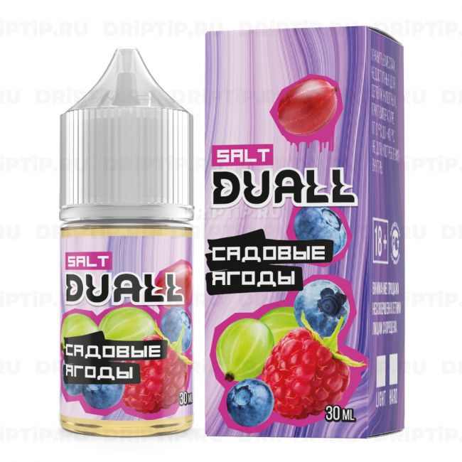 Жидкость Duall Salt - Садовые Ягоды 