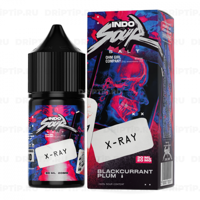 Жидкость Indo Sour Salt - X-Ray Жидкость Indo Sour Salt - X-Ray