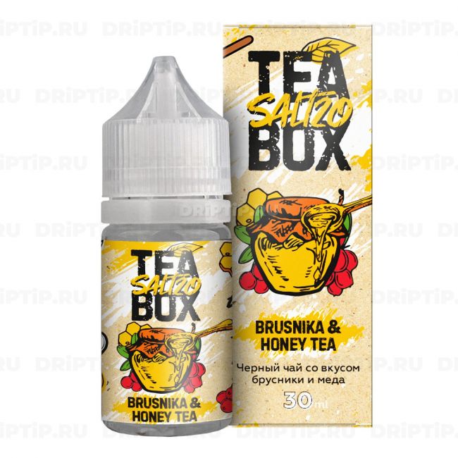 Жидкость Tea Box Salt - Brusnika & Honey Tea 