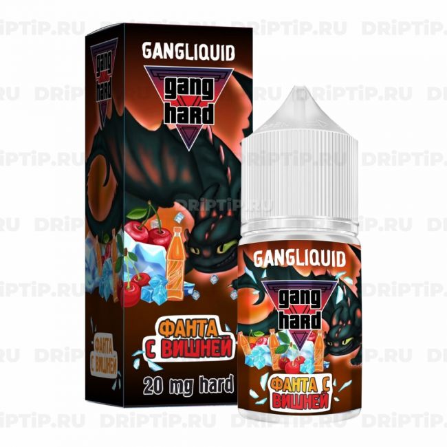 Жидкость Gang Hard Salt - Фанта С Вишней 