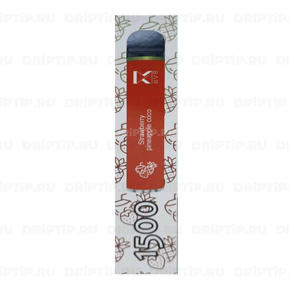 MK Bar 1500 - Клубника Ананас Кокос