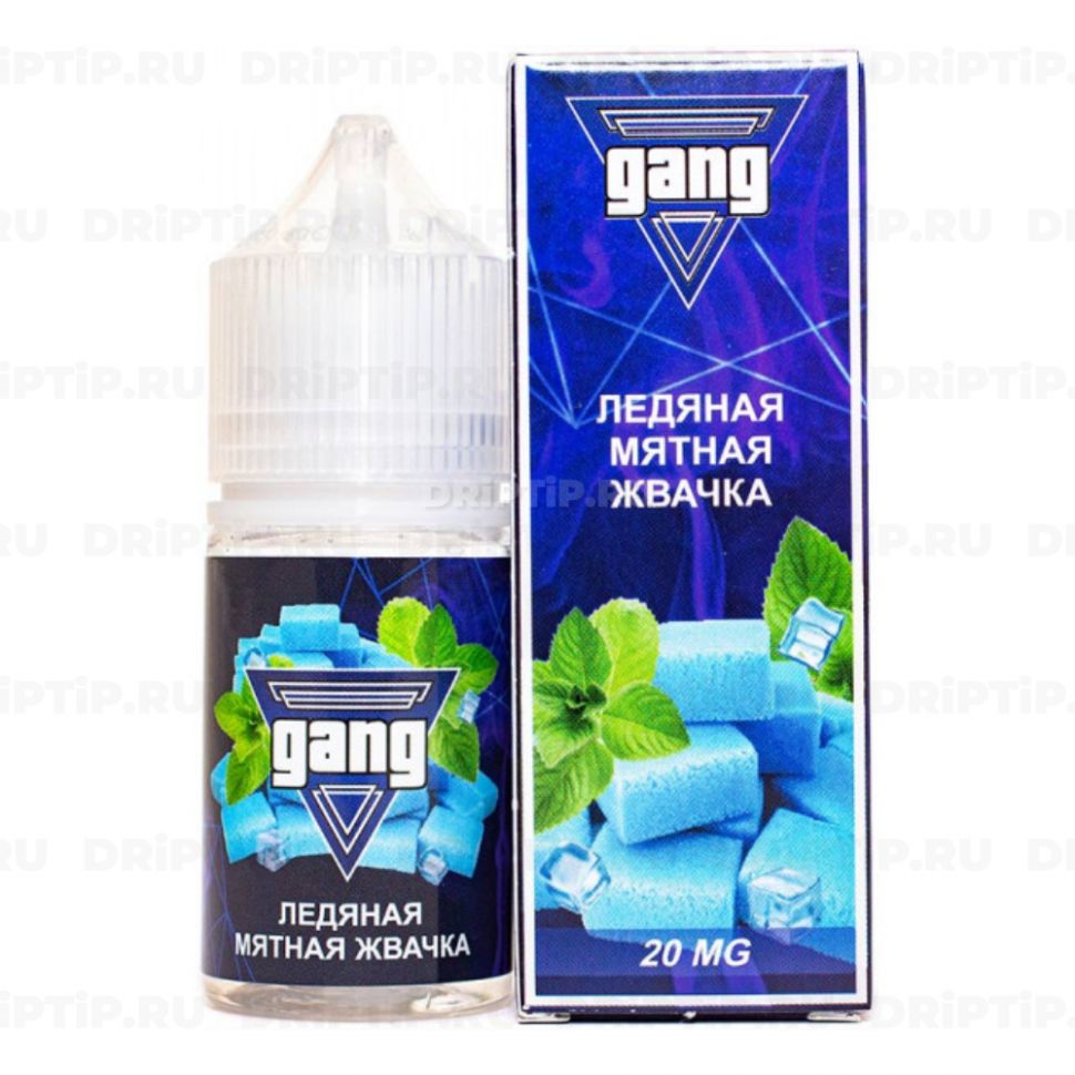 Жидкость Gang Salt - Ледяная Мятная Жвачка