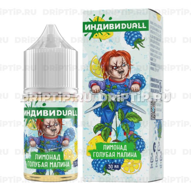 Жидкость ИндивиDUALL Salt - Лимонад Голубая малина 