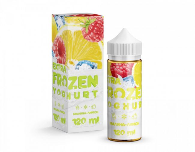 Жидкость Frozen Yoghurt - Малина-Лимон 3mg 120ml Жидкость Frozen Yoghurt - Малина-Лимон 3mg 120ml
