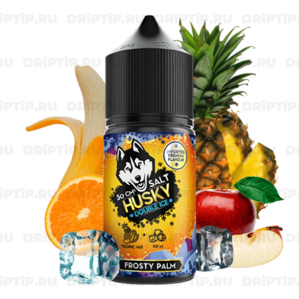 Жидкость Husky Import Double Ice Salt - Frosty Palm