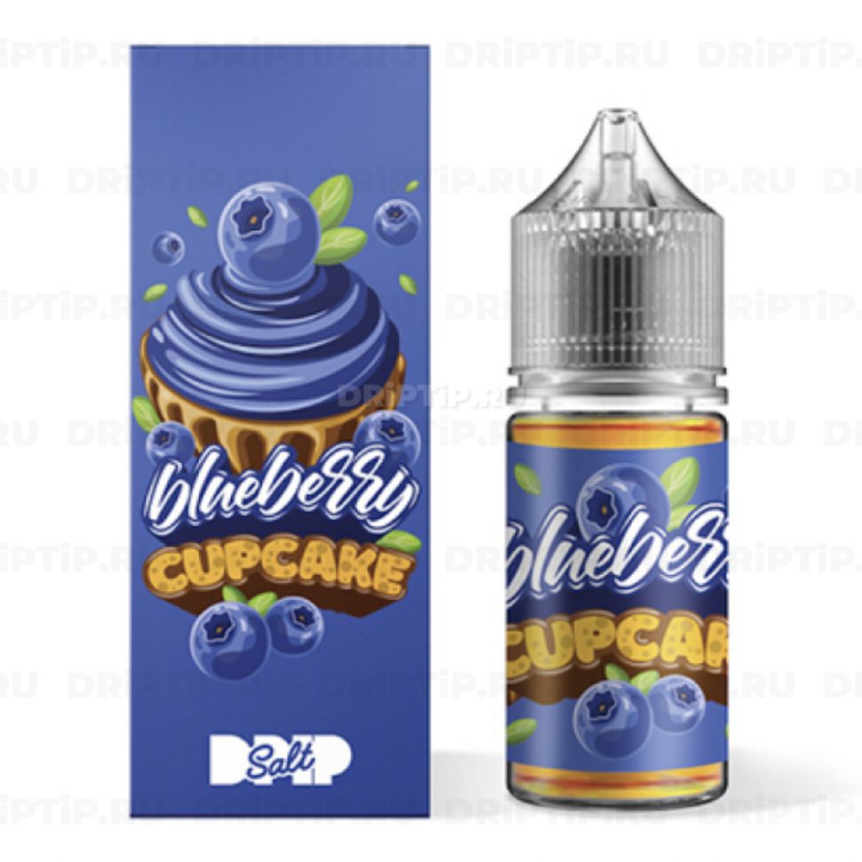 Жидкость Drip Salt - Blueberry Cupcake