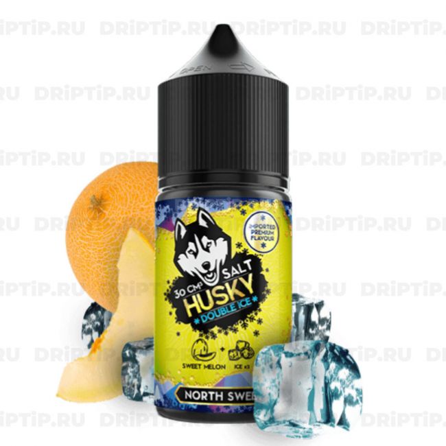 Жидкость Husky Import Double Ice Salt - North Sweet 