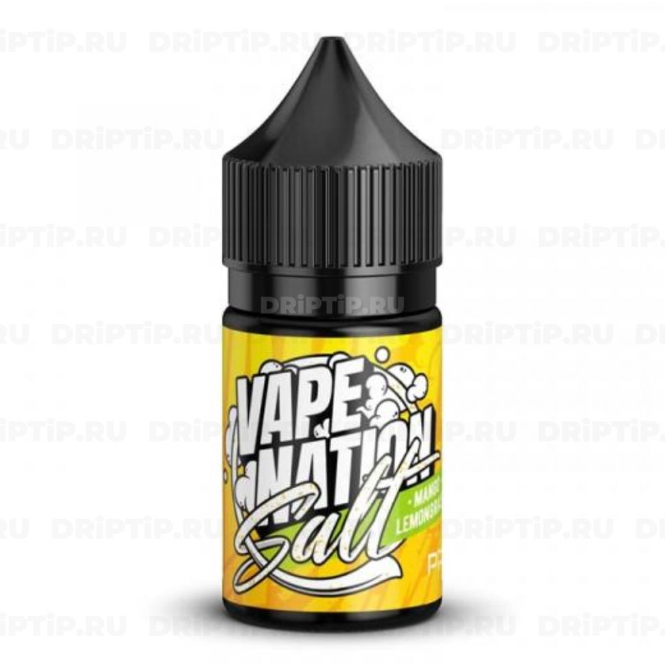 Жидкость Vape Nation Salt - Mango Lemongrass