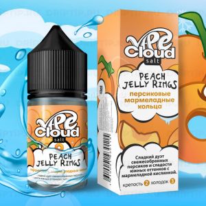 Vape Cloud Salt - Персиковые Мармеладные Кольца Со Льдом