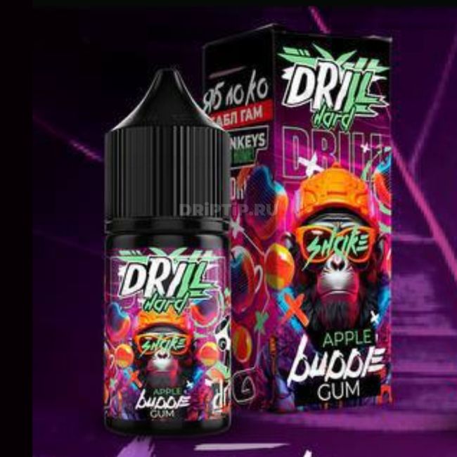 Жидкость Drill Salt - Яблоко Жвачка 