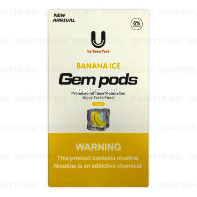 Gem Pods for Juul - Ледяной Банан (Banana Iced)