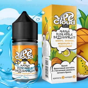 Vape Cloud Salt - Манго Ананас Маракуйя Со Льдом