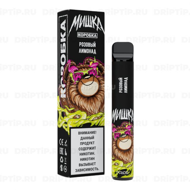 Pride Мишка 1500 - Розовый Лимонад Pride Мишка 1500 - Розовый Лимонад