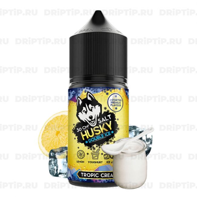 Жидкость Husky Import Double Ice Salt - Tropic Cream 