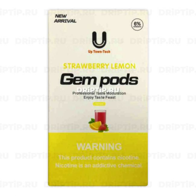 Gem Pods for Juul - Клубничный лимонад (Strawberry Lemon)