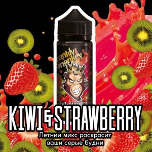Frankly Monkey Black Edition - Kiwi & Strawberries 3mg 120ml