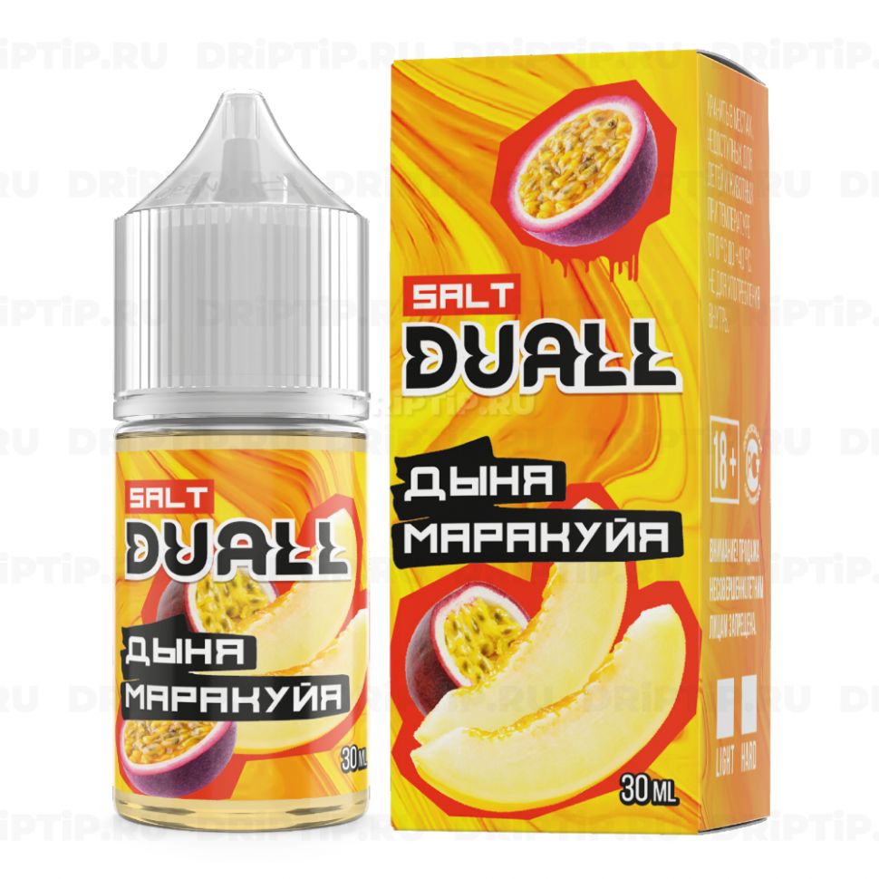 Жидкость Duall Salt - Дыня Маракуйя